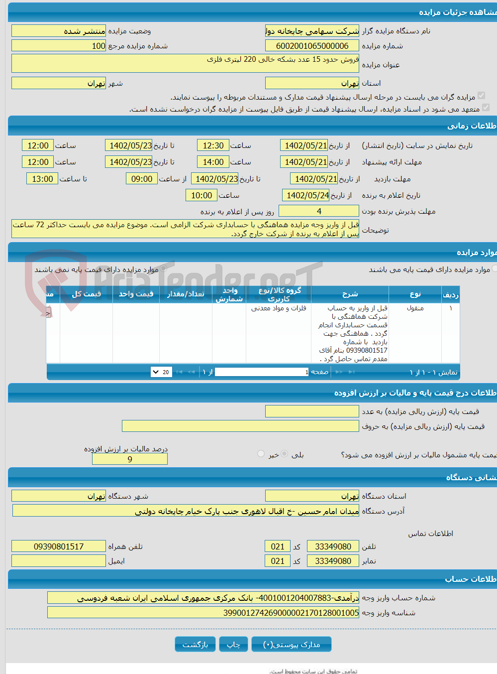 تصویر کوچک آگهی فروش حدود 15 عدد بشکه خالی 220 لیتری فلزی