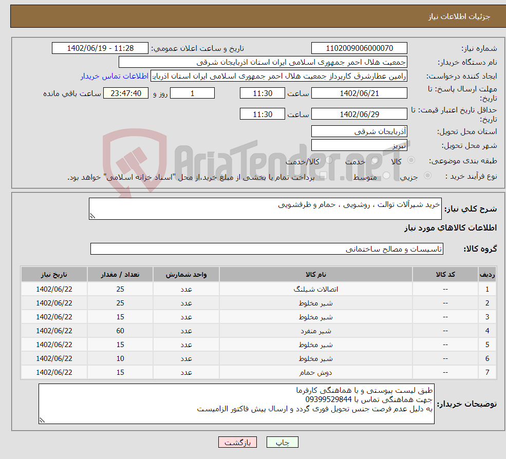 تصویر کوچک آگهی نیاز انتخاب تامین کننده-خرید شیرآلات توالت ، روشویی ، حمام و ظرفشویی