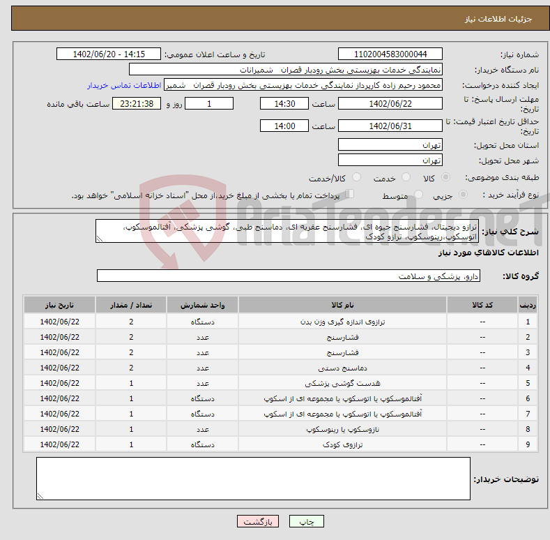 تصویر کوچک آگهی مزایده ضایعات آهن سبک تقریباً5000کیلوگرم