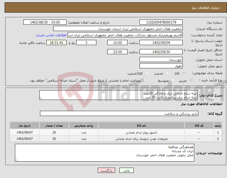 تصویر کوچک آگهی مزایده فروش یکدستگاه سواری پژو SLXTI5