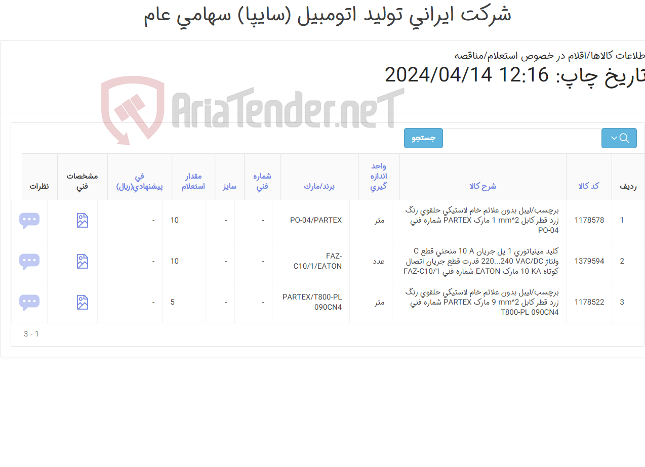 تصویر کوچک آگهی 3 آیتم کلید مینیاتوری و برچسب(لیبل)