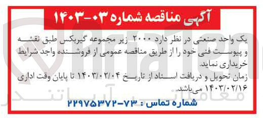 تصویر کوچک آگهی خریداری 2000 زیر مجموعه گیربکس