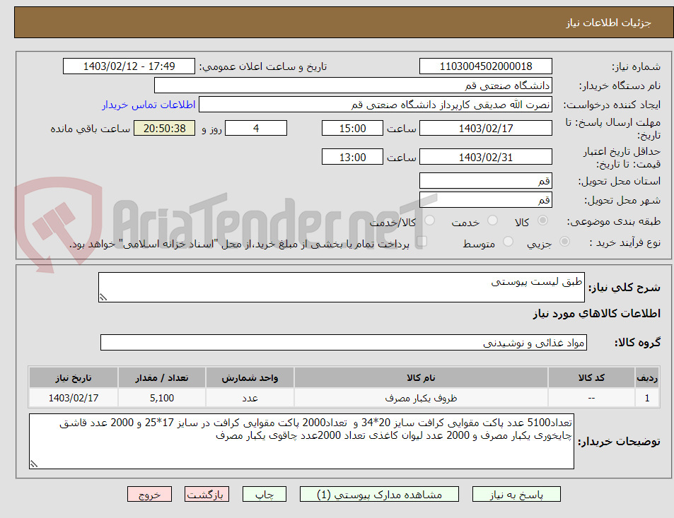 تصویر کوچک آگهی طبق لیست پیوستی
