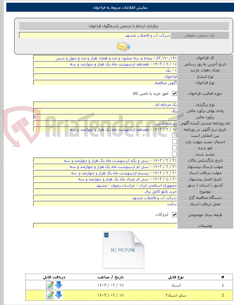 تصویر کوچک آگهی خرید تابلو کامل برق