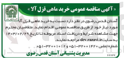 تصویر کوچک آگهی خرید ماهی قزل آلا