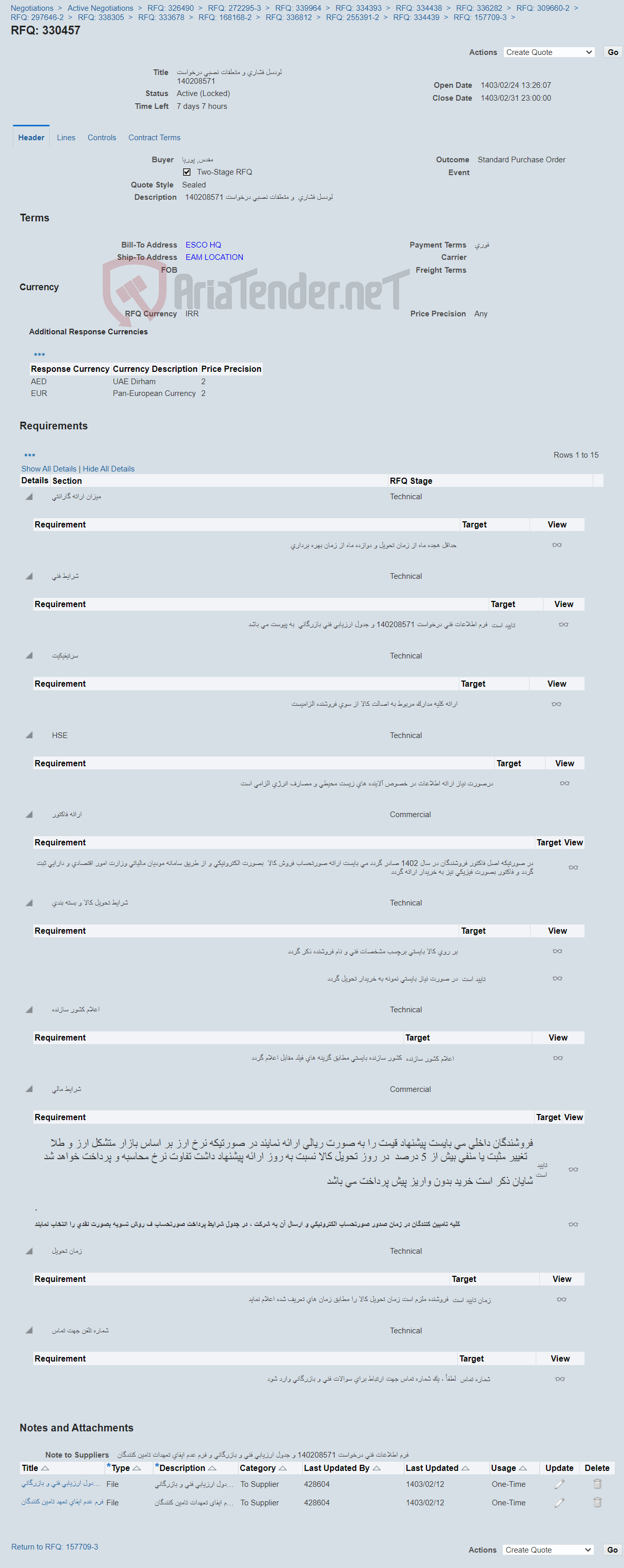 تصویر کوچک آگهی لودسل فشاری و متعلقات نصبی درخواست 140208571