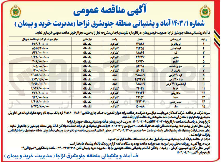 تصویر کوچک آگهی خرید لپه 