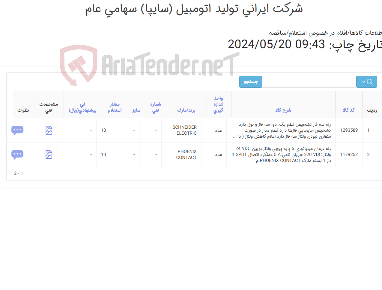 تصویر کوچک آگهی رله