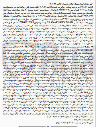 تصویر کوچک آگهی کلاسه 14021034 : فروش خودرو پژو پارس 