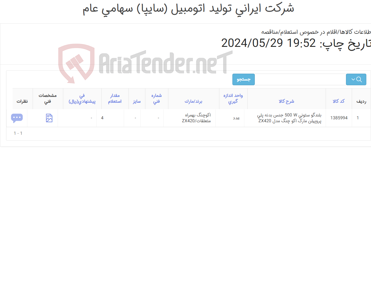 تصویر کوچک آگهی بلندگو ستونی مارک اکو چنگZX420
