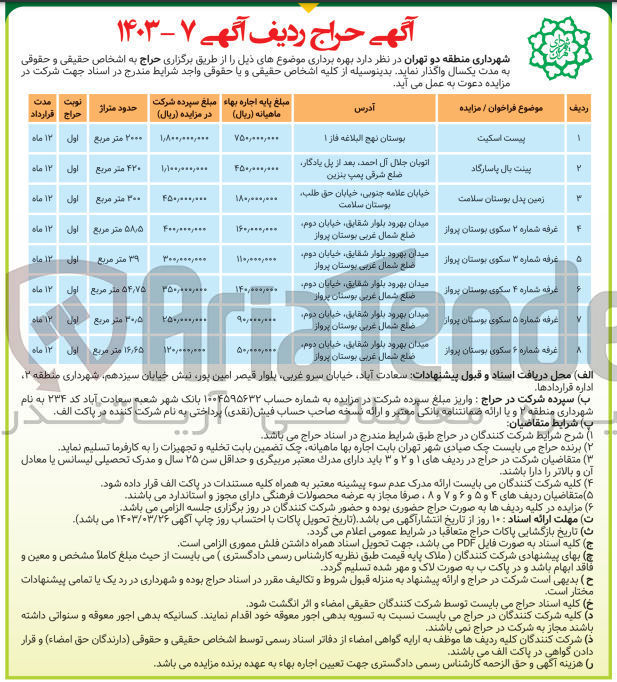 تصویر کوچک آگهی واگذاری پینت بال پاسارگاد 