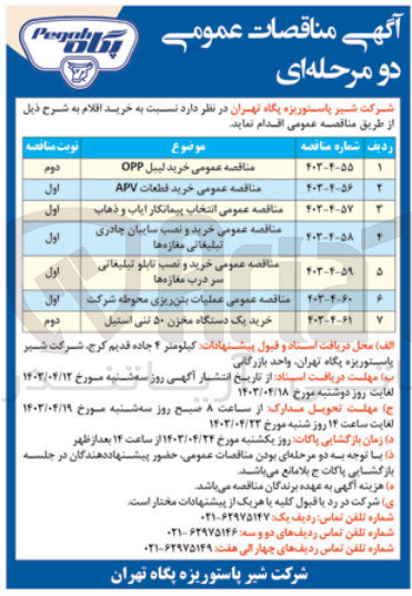 تصویر کوچک آگهی  خرید و نصب تابلو تبلیغاتی سر درب مغازه ها
