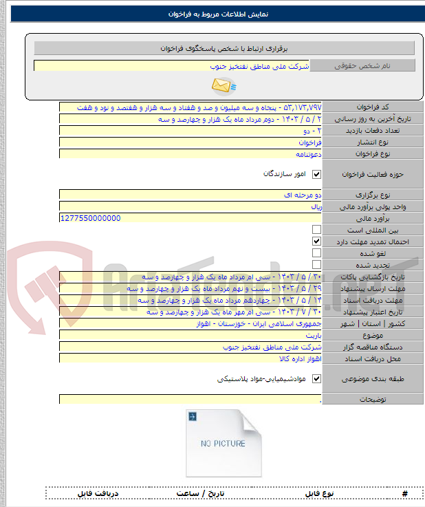 تصویر کوچک آگهی باریت