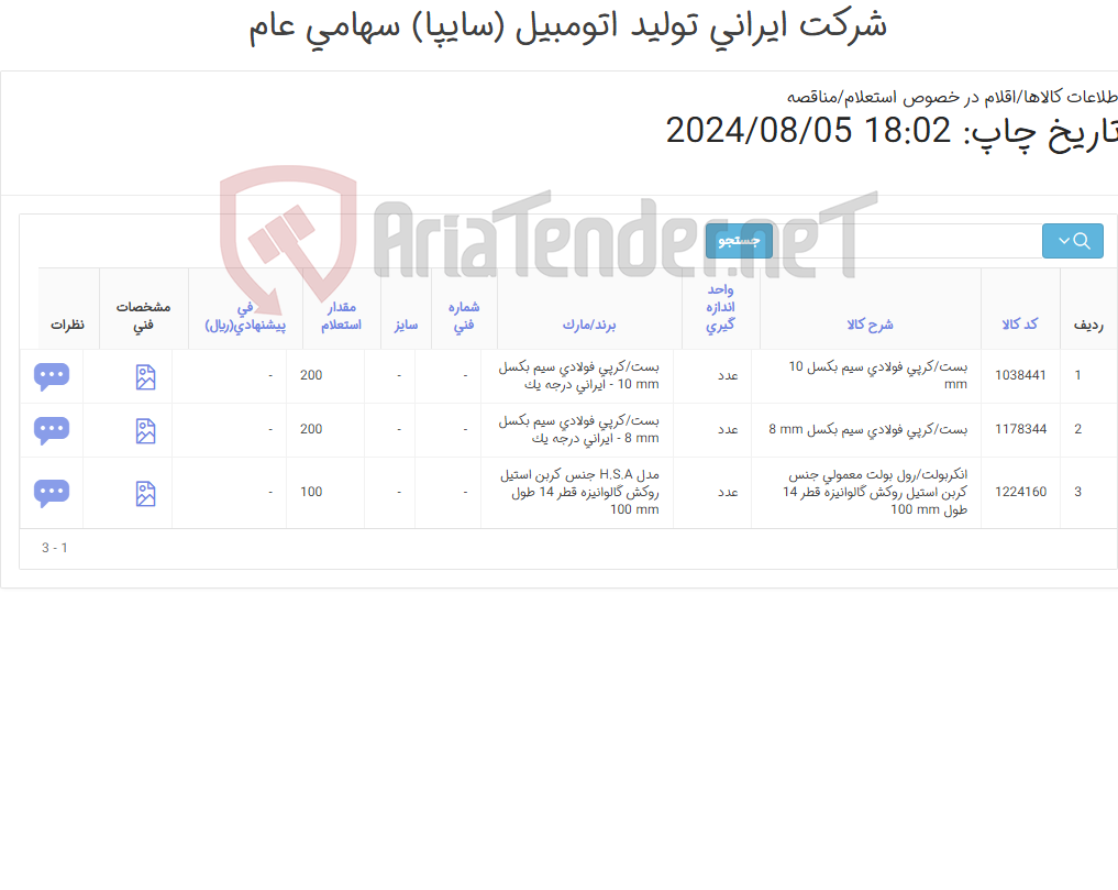 تصویر کوچک آگهی بست فولادی سیم بکسل - انکربولت معمولی