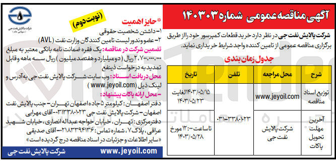 تصویر کوچک آگهی خرید قطعات کمپرسور 