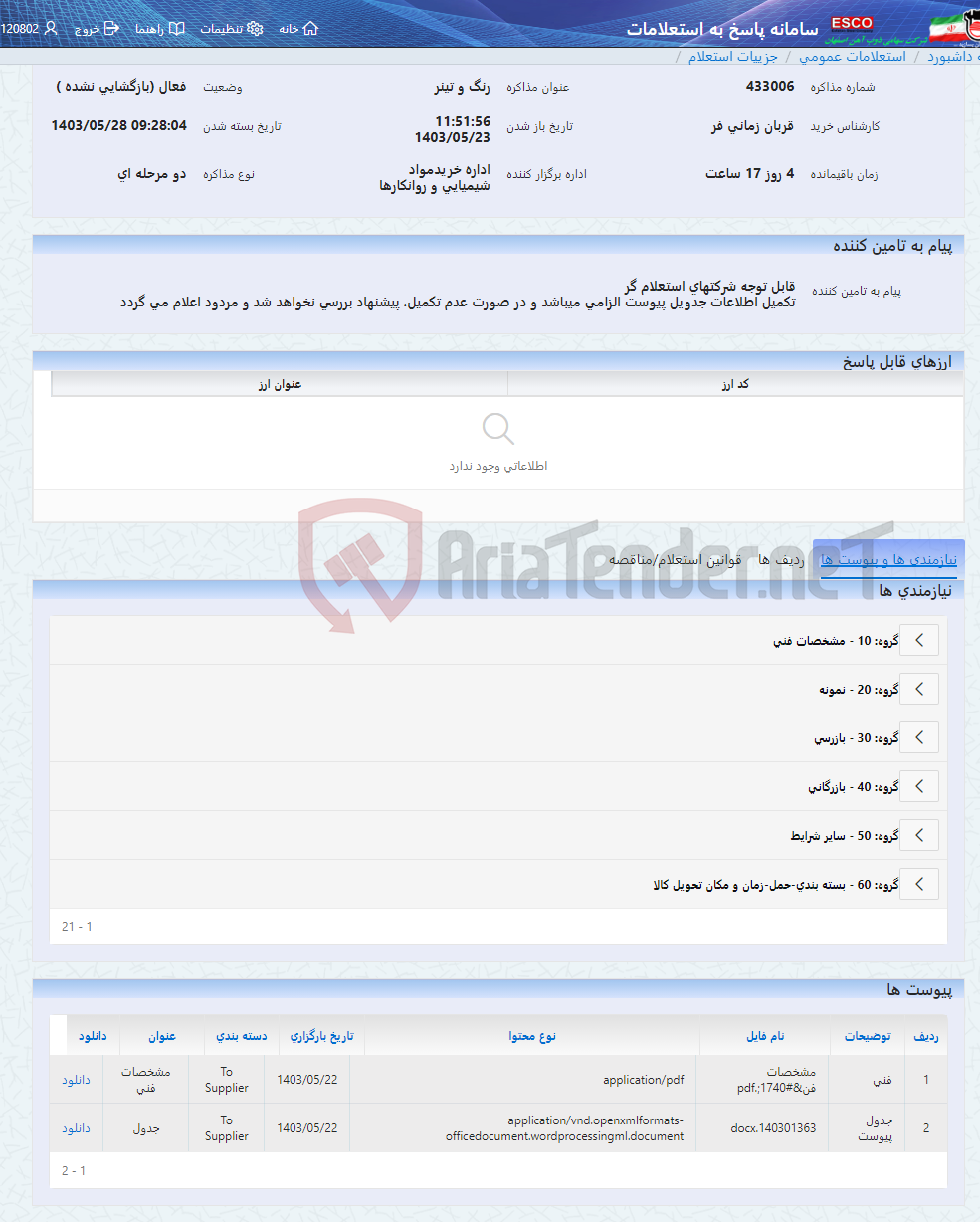 تصویر کوچک آگهی رنگ و تینر