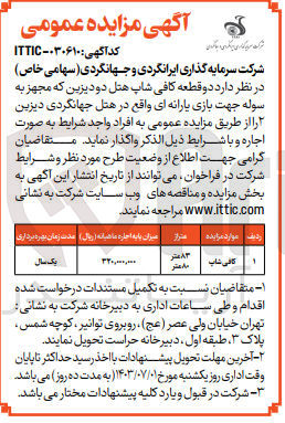 تصویر کوچک آگهی اجاره  دو قطعه کافی شاپ هتل دو دیزین که مجهز به سوله جهت بازی یارانه ای واقع در هتل جهانگردی دیزین ۲