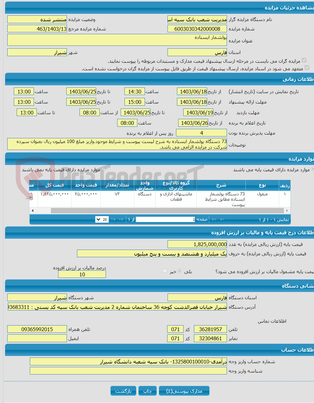 تصویر کوچک آگهی پولشمار ایستاده