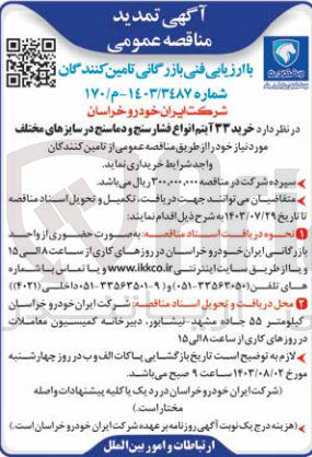 تصویر کوچک آگهی خرید 33 آیتم انواع فشارسنج و دماسنج در سایزهای مختلف 