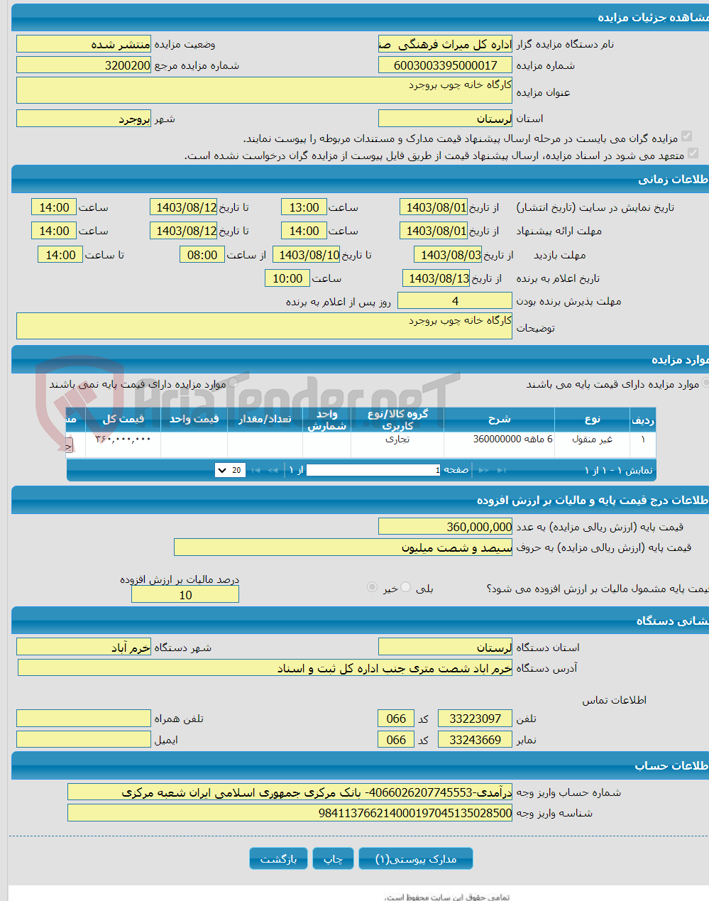 تصویر کوچک آگهی کارگاه خانه چوب بروجرد 