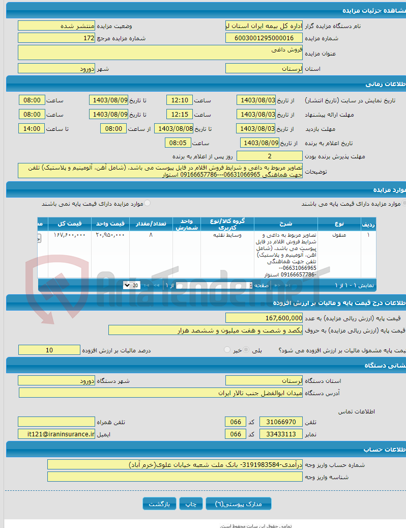 تصویر کوچک آگهی فروش داغی