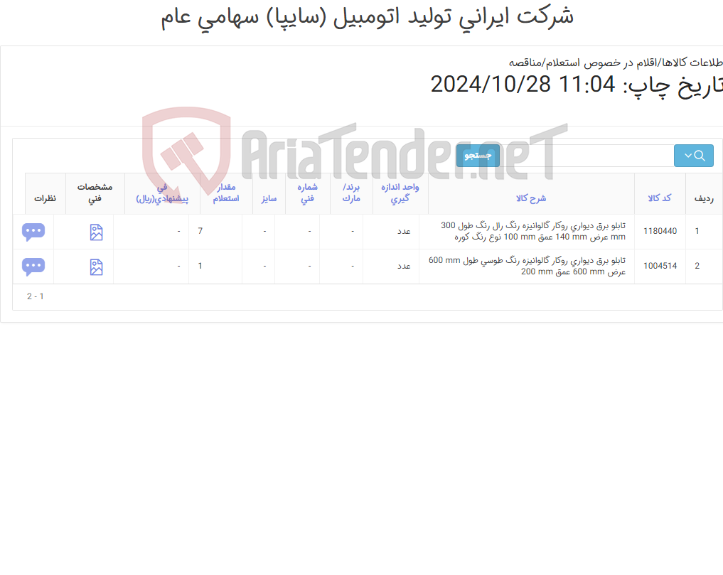 تصویر کوچک آگهی تابلو ‎برق‏ ‎دیواری