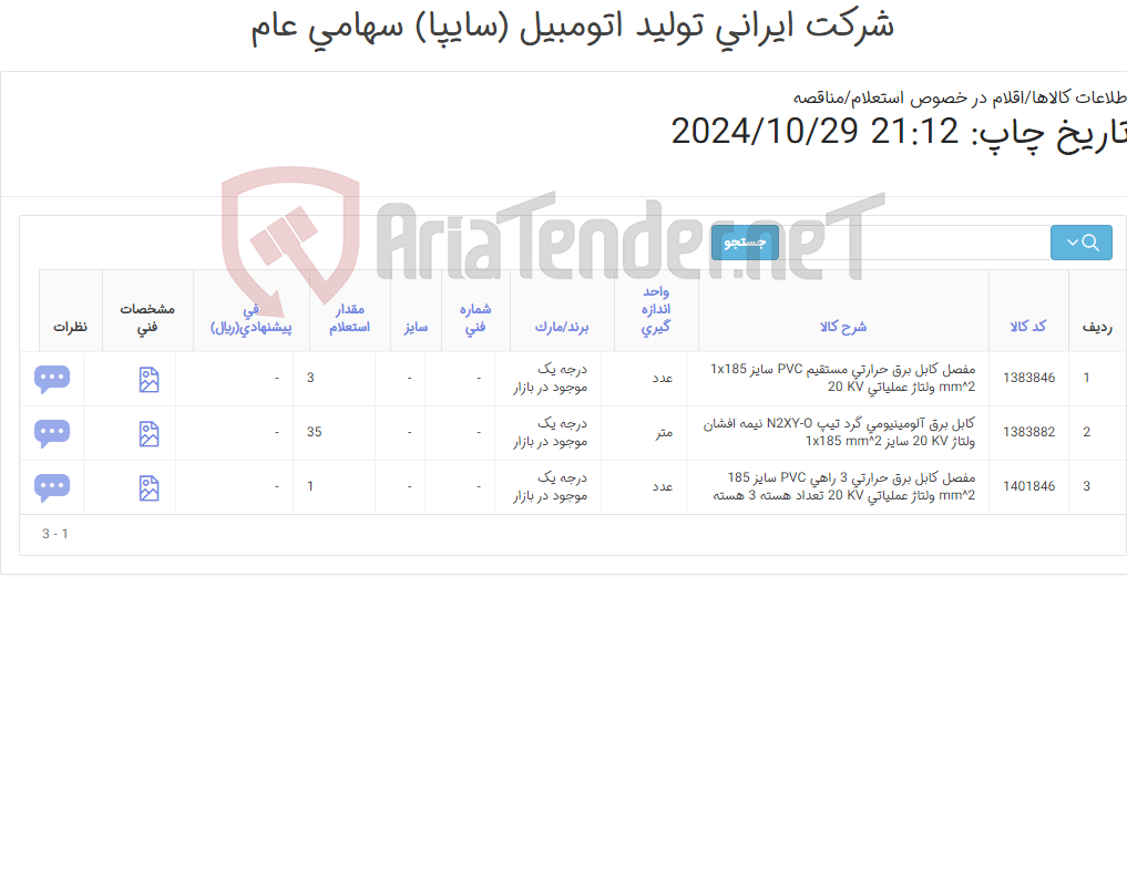 تصویر کوچک آگهی 3آیتم مفصل