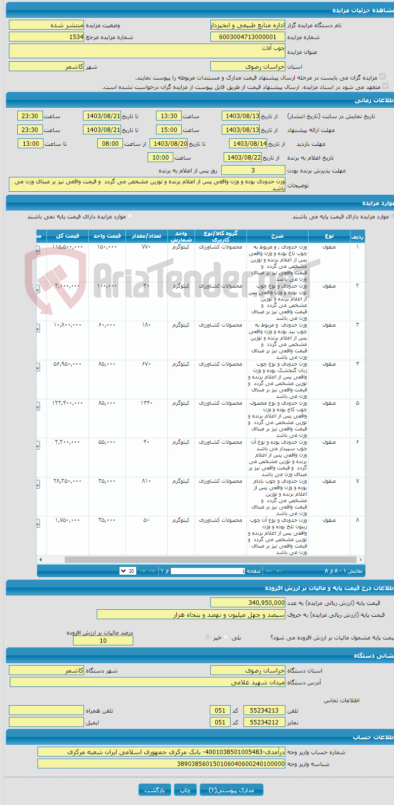 تصویر کوچک آگهی چوب آلات