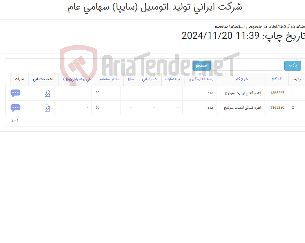 تصویر کوچک آگهی اهرم غلتکی و آنتنی