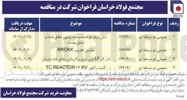 تصویر کوچک آگهی تامین لدل کار lf بدون موتور و گیربکس و دیتیل 