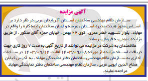 تصویر کوچک آگهی فروش عرصه و اعیان ساختمان نیمه کاره 