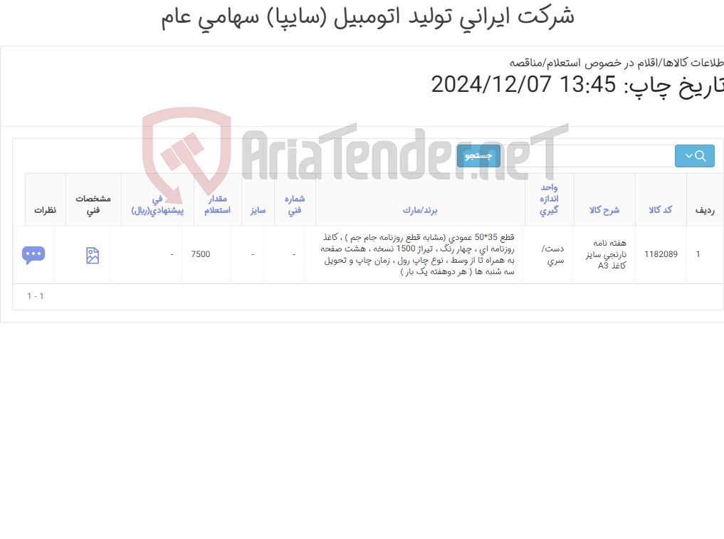 تصویر کوچک آگهی هفته نامه نارنجی