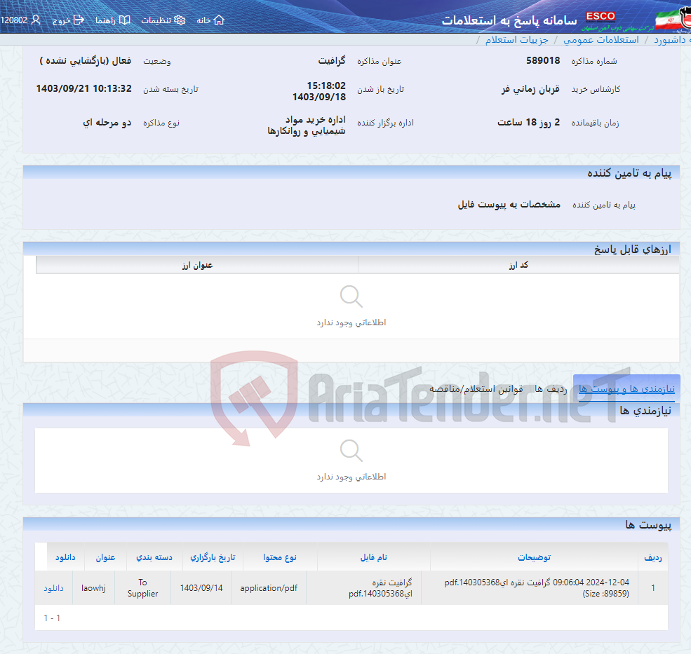 تصویر کوچک آگهی گرافیت