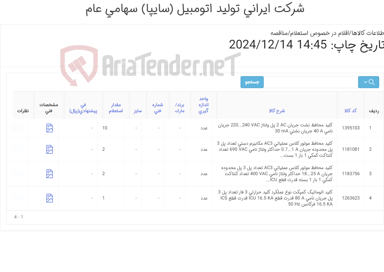 تصویر کوچک آگهی کلید محافظ