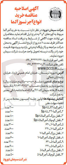 تصویر کوچک آگهی خرید قفل کوچک آجر آلما 50 به  تعداد 500 عدد 
