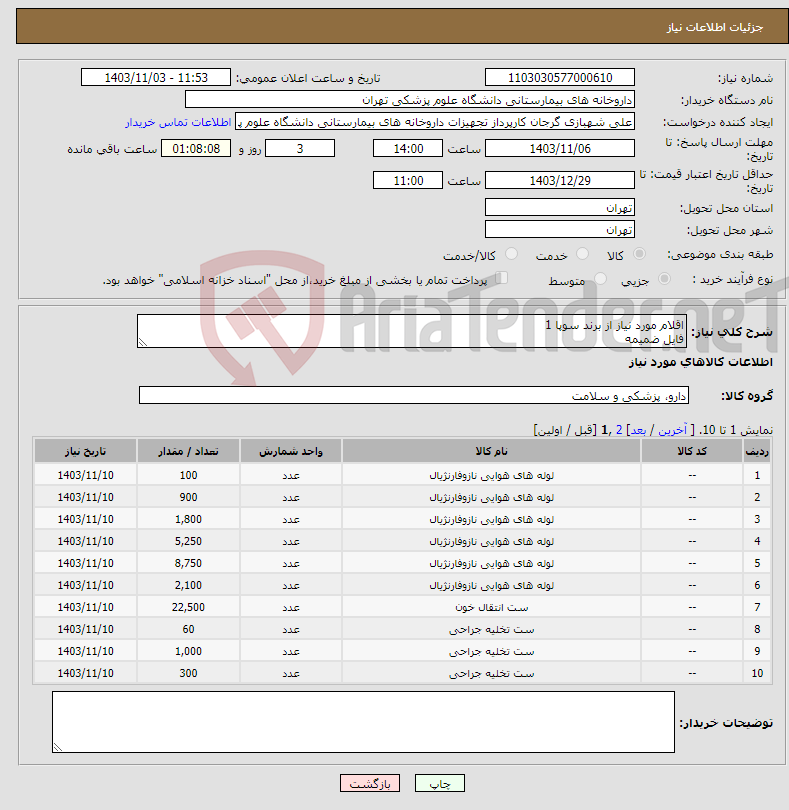 تصویر کوچک آگهی نیاز انتخاب تامین کننده-اقلام مورد نیاز از برند سوپا 1 فایل ضمیمه