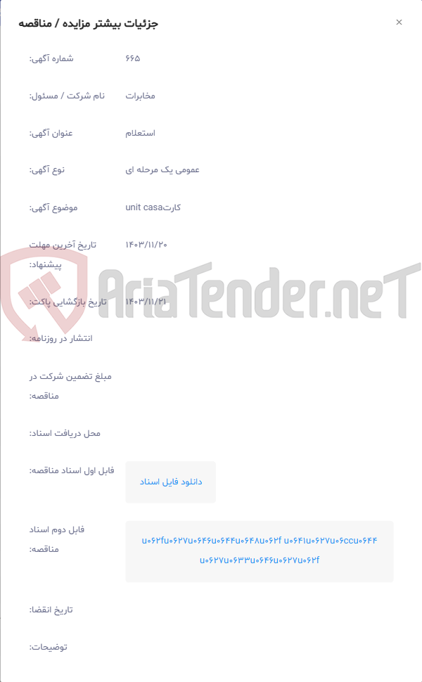 تصویر کوچک آگهی کارتunit casa