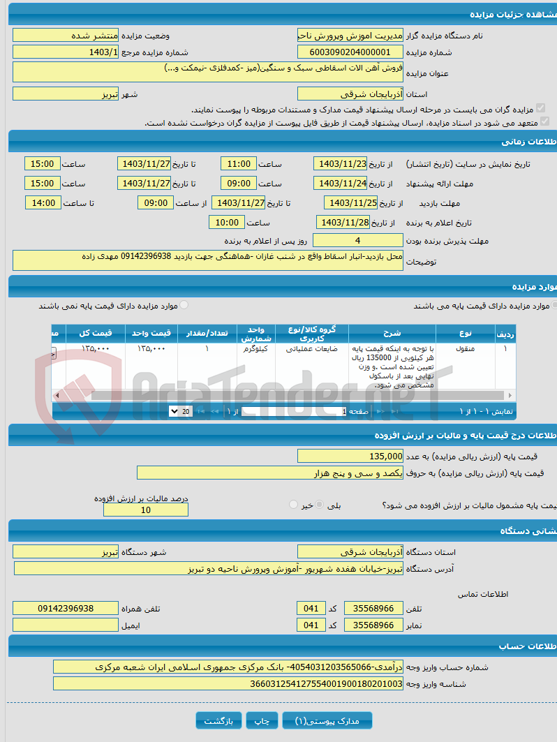 تصویر کوچک آگهی فروش آهن الات اسقاطی سبک و سنگین(میز -کمدفلزی -نیمکت و...)