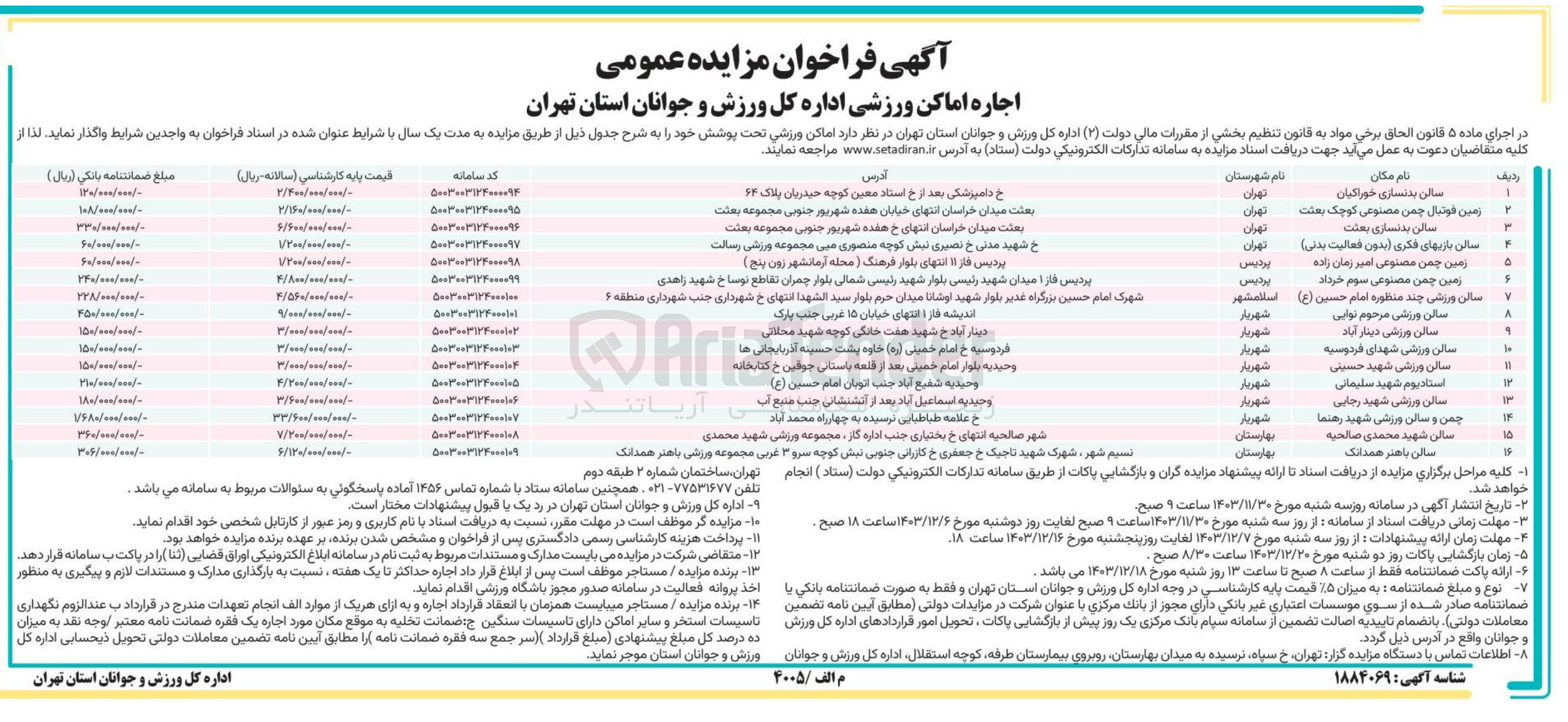 تصویر کوچک آگهی اجاره زمین چمن مصنوعی امیر زمان زاده