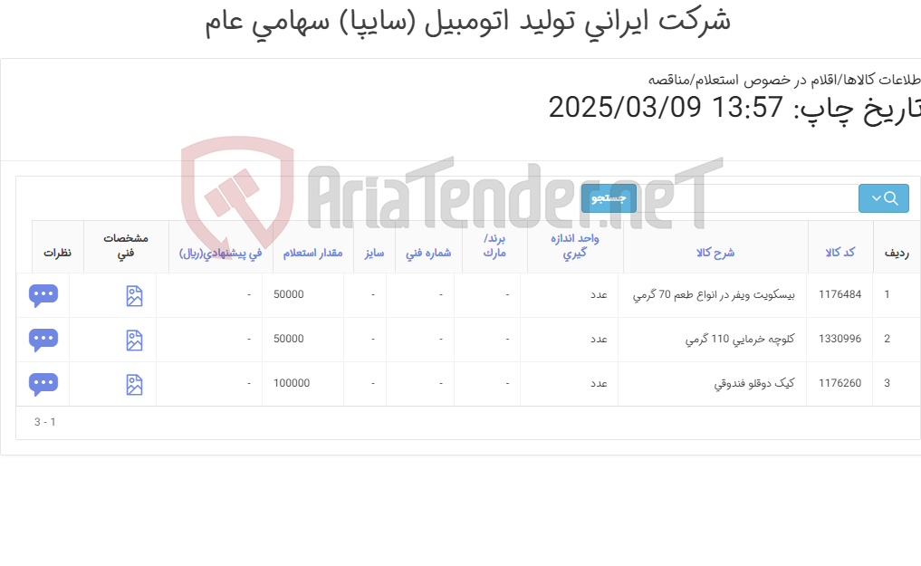 تصویر کوچک آگهی کیک ، بیسکویت،کلوچه خرمایی