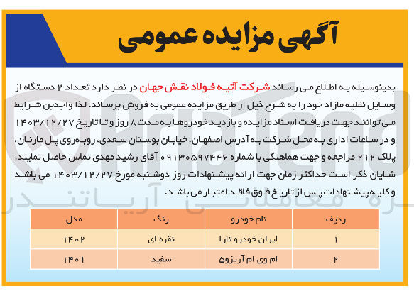 تصویر کوچک آگهی ام وی ام آریزو ۵ 
سفید 
