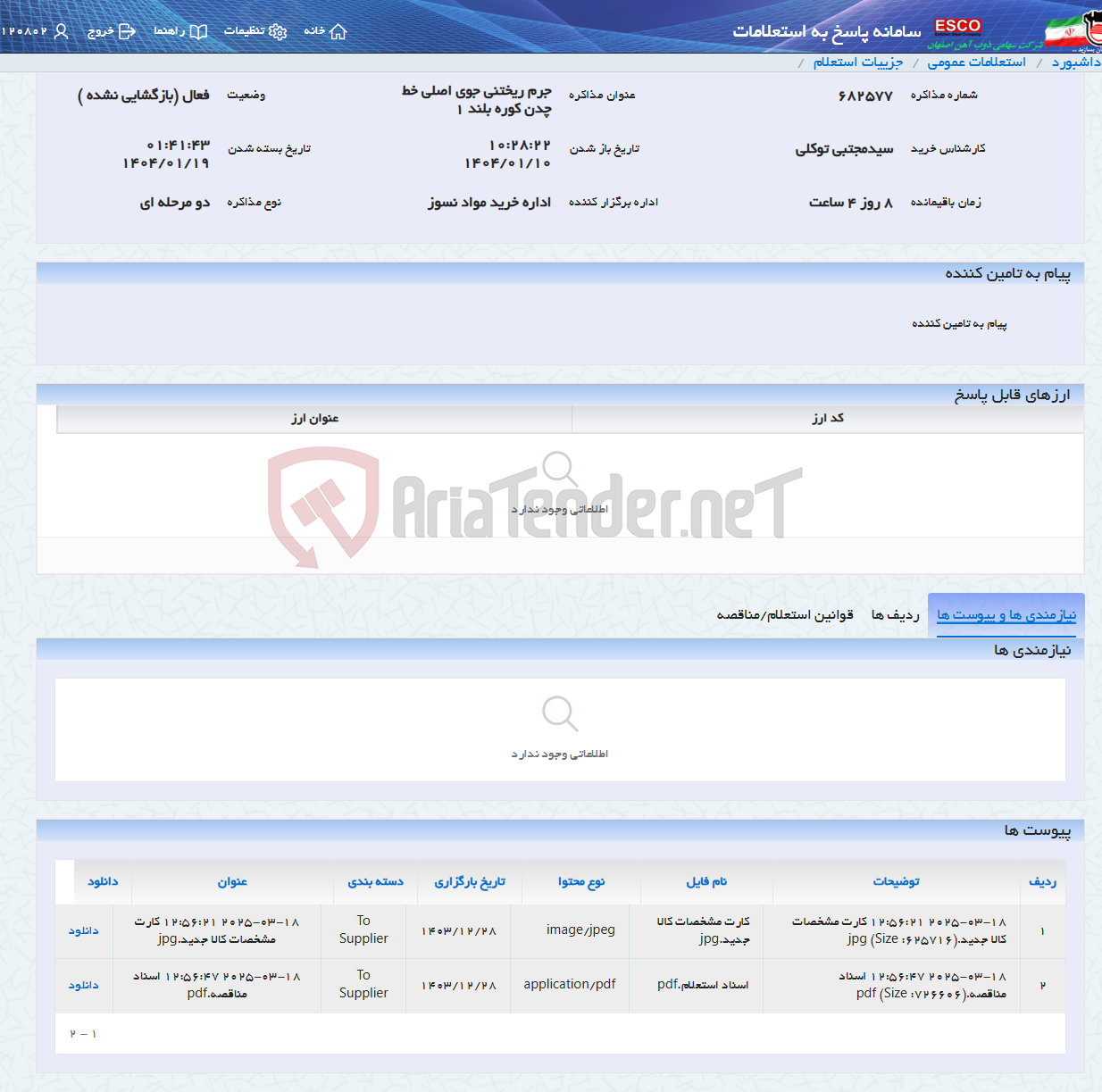 تصویر کوچک آگهی جرم ریختنی جوی اصلی خط چدن کوره بلند 1