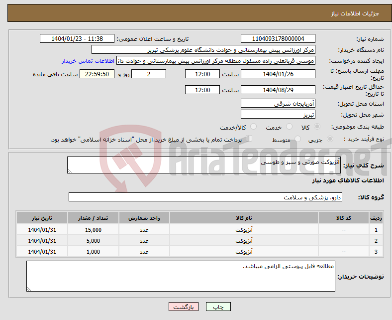 تصویر کوچک آگهی نیاز انتخاب تامین کننده-آنژیوکت صورتی و سبز و طوسی