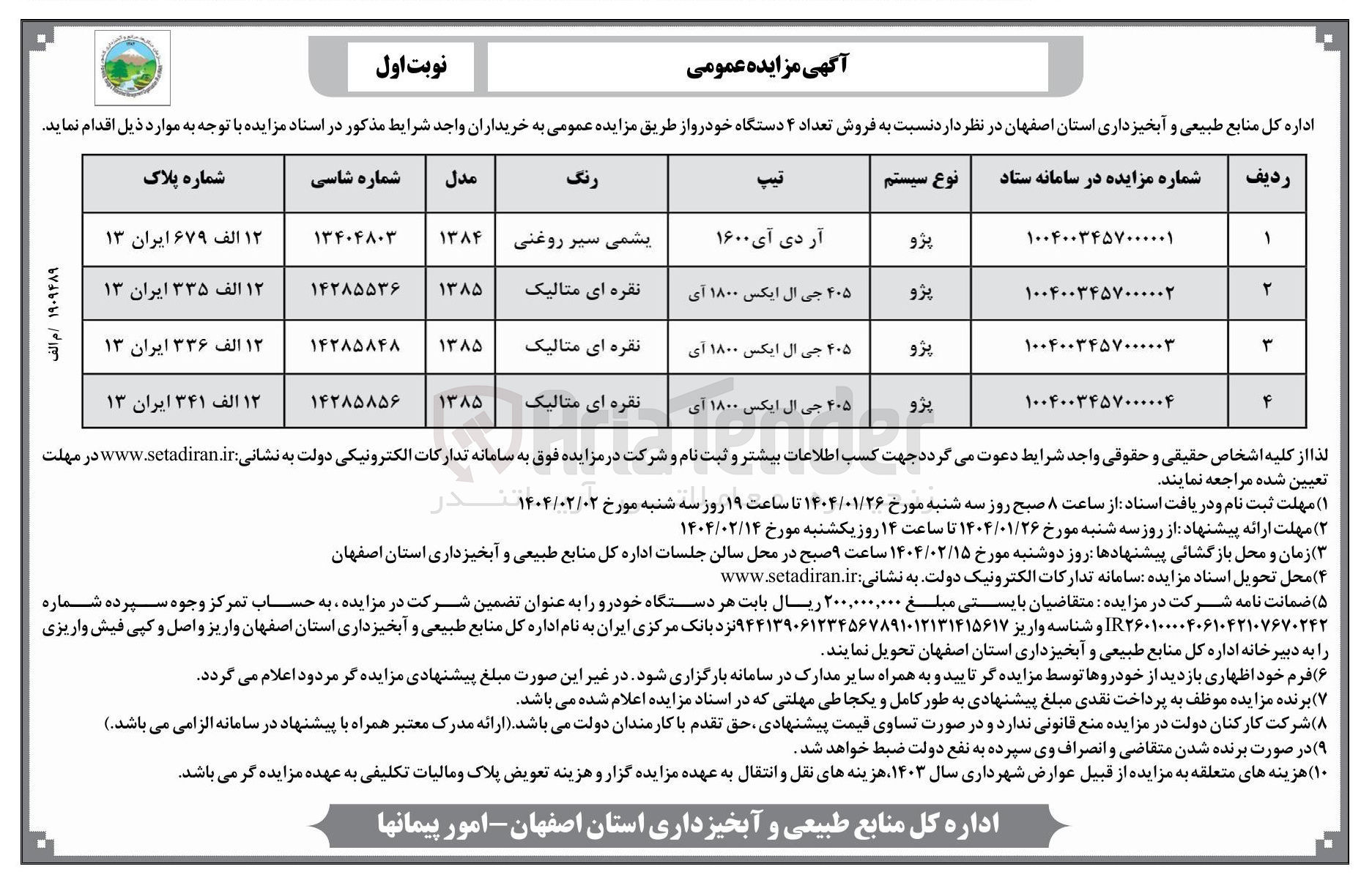 تصویر کوچک آگهی فروش پژو 405 جی ال ایکس آی