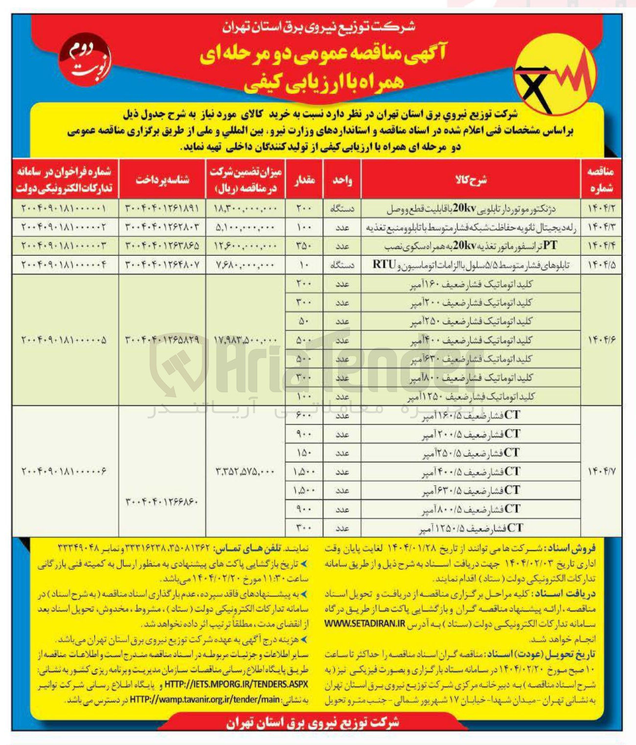 تصویر کوچک آگهی رله دیجیتال ثانویه حفاظت شبکه فشار متوسط با تابلو و منبع تغذیه