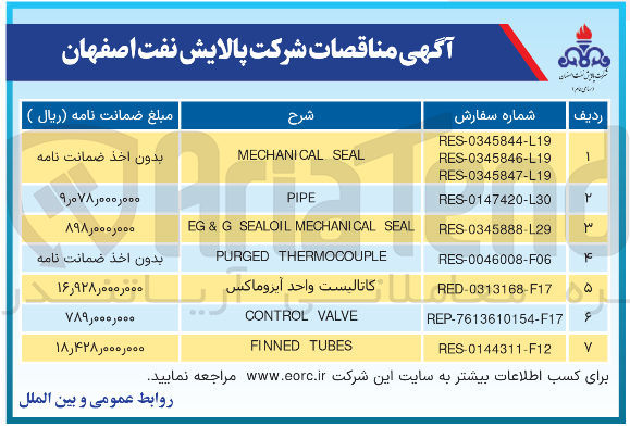 تصویر کوچک آگهی کاتالیست واحد آیروماکس