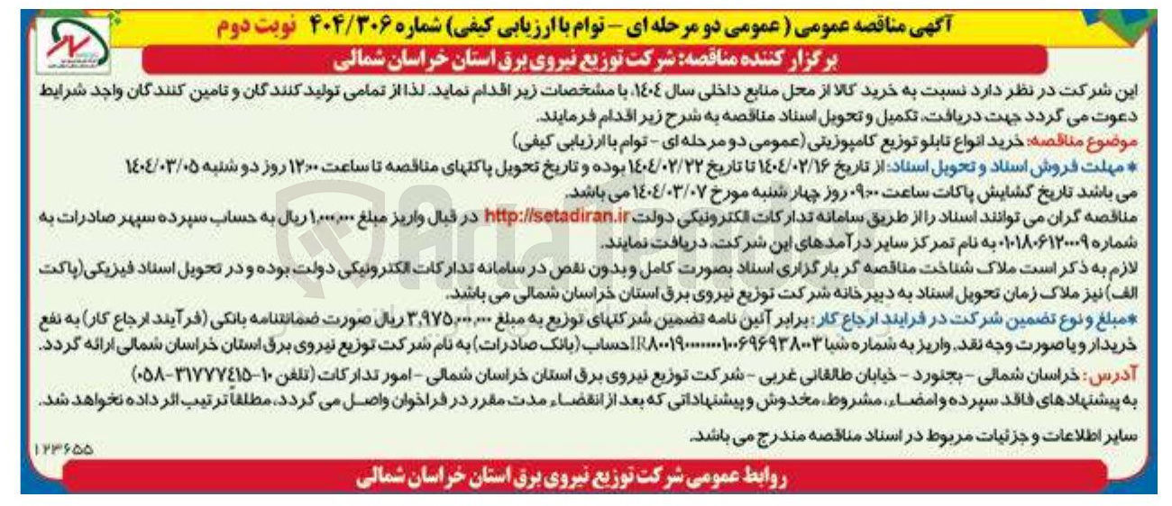 تصویر کوچک آگهی خرید انواع تابلو توزیع کامپوزیتی