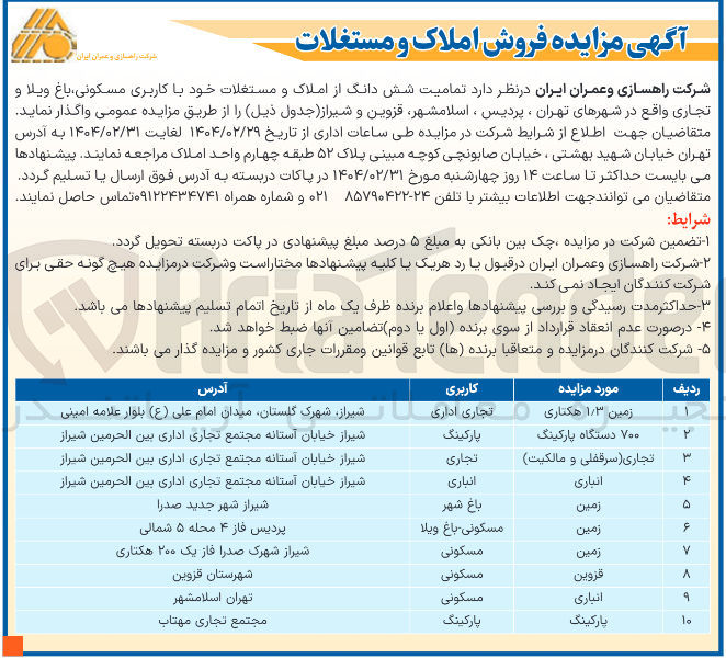 تصویر کوچک آگهی انباری