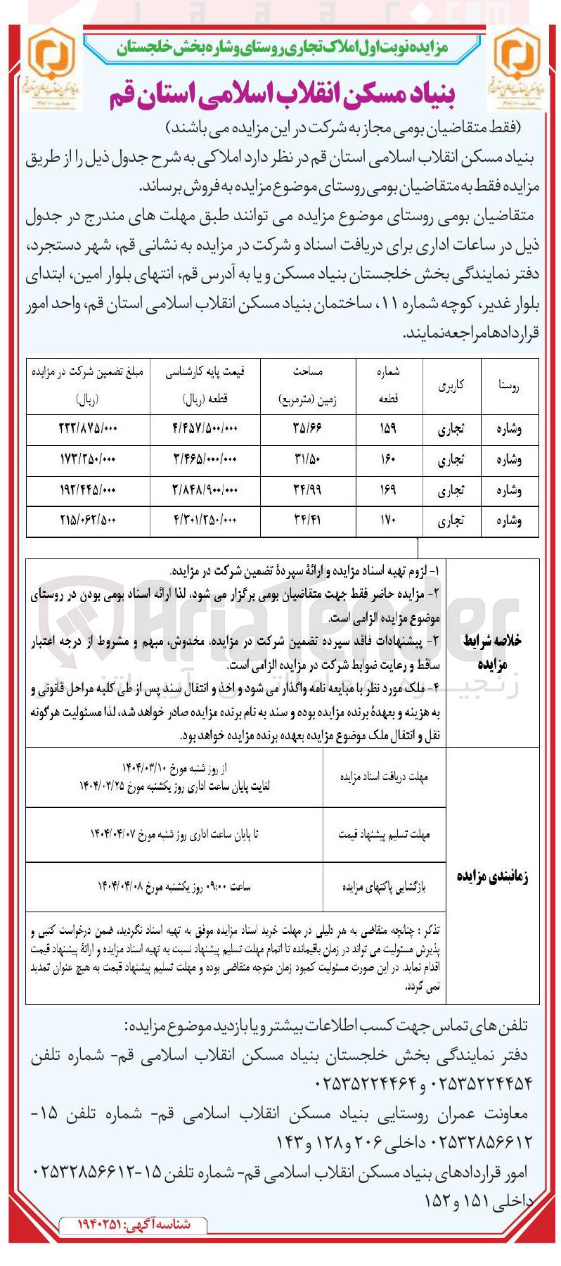 تصویر کوچک آگهی  املاک تجاری
