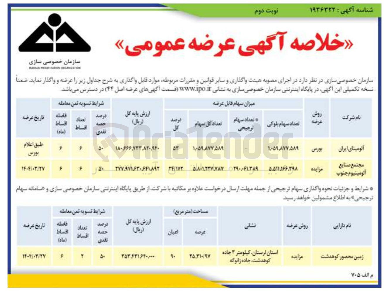 تصویر کوچک آگهی فروش زمین محصور کوهدشت